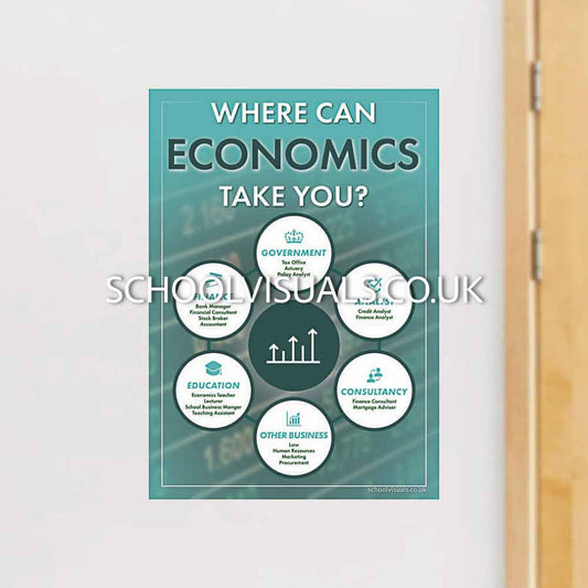 Where Can ECONOMICS Take You? Career Poster