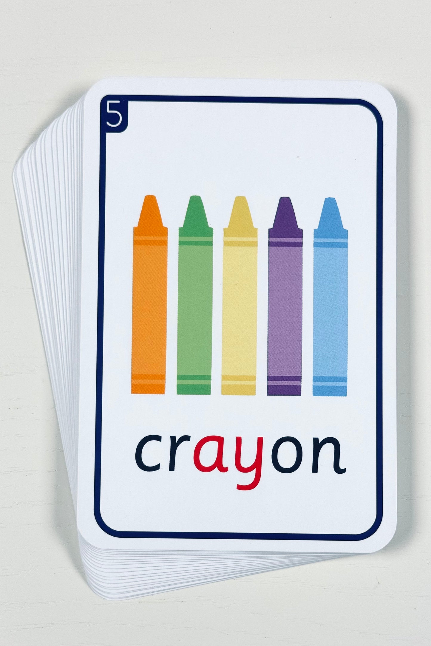 PHASE 5 Phonics Cards 10x15cm laminated matt coated 350gsm paper