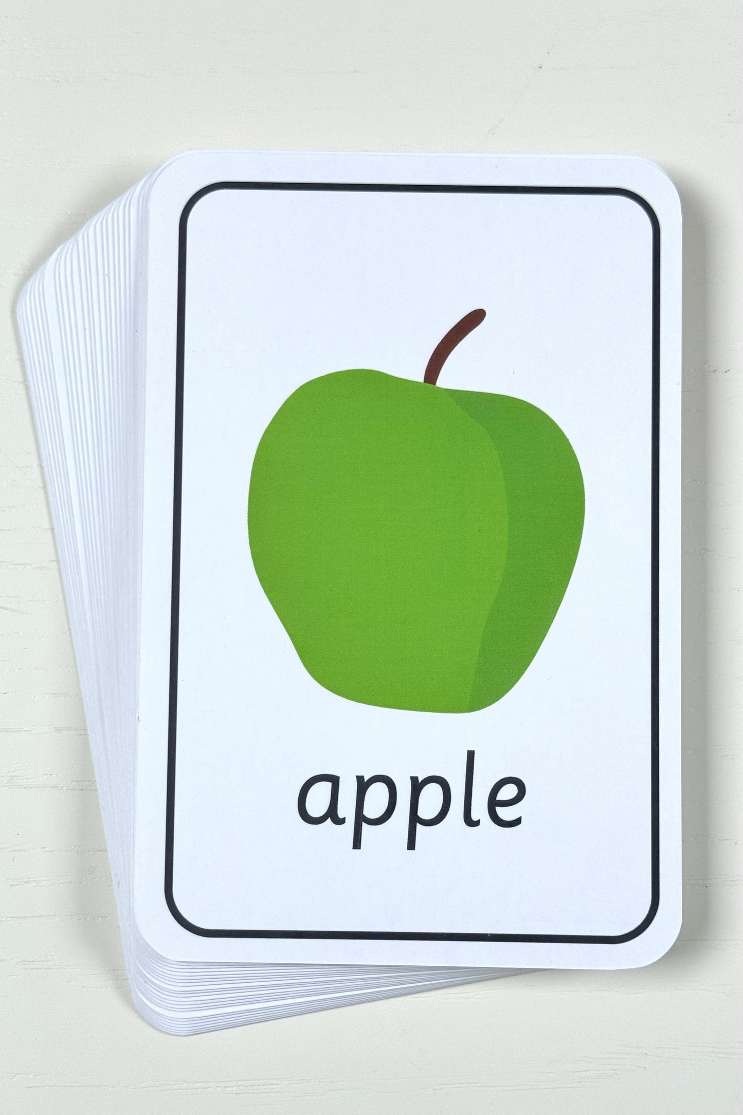 ALPHABET Phonics Cards 10x15cm laminated matt coated 350gsm paper