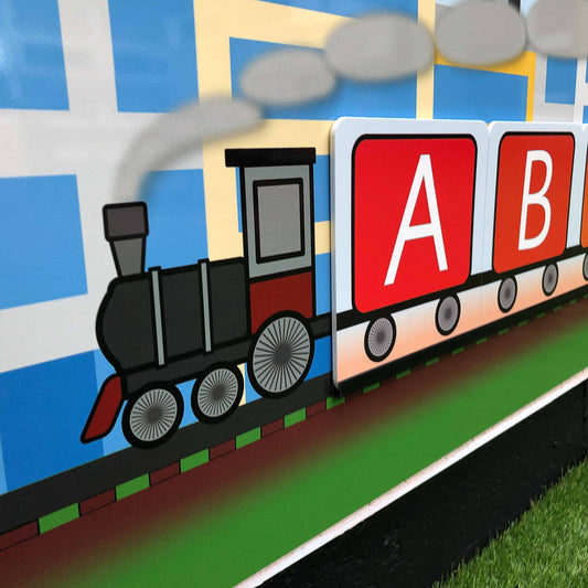 ALPHABET TRAIN 440x55cm