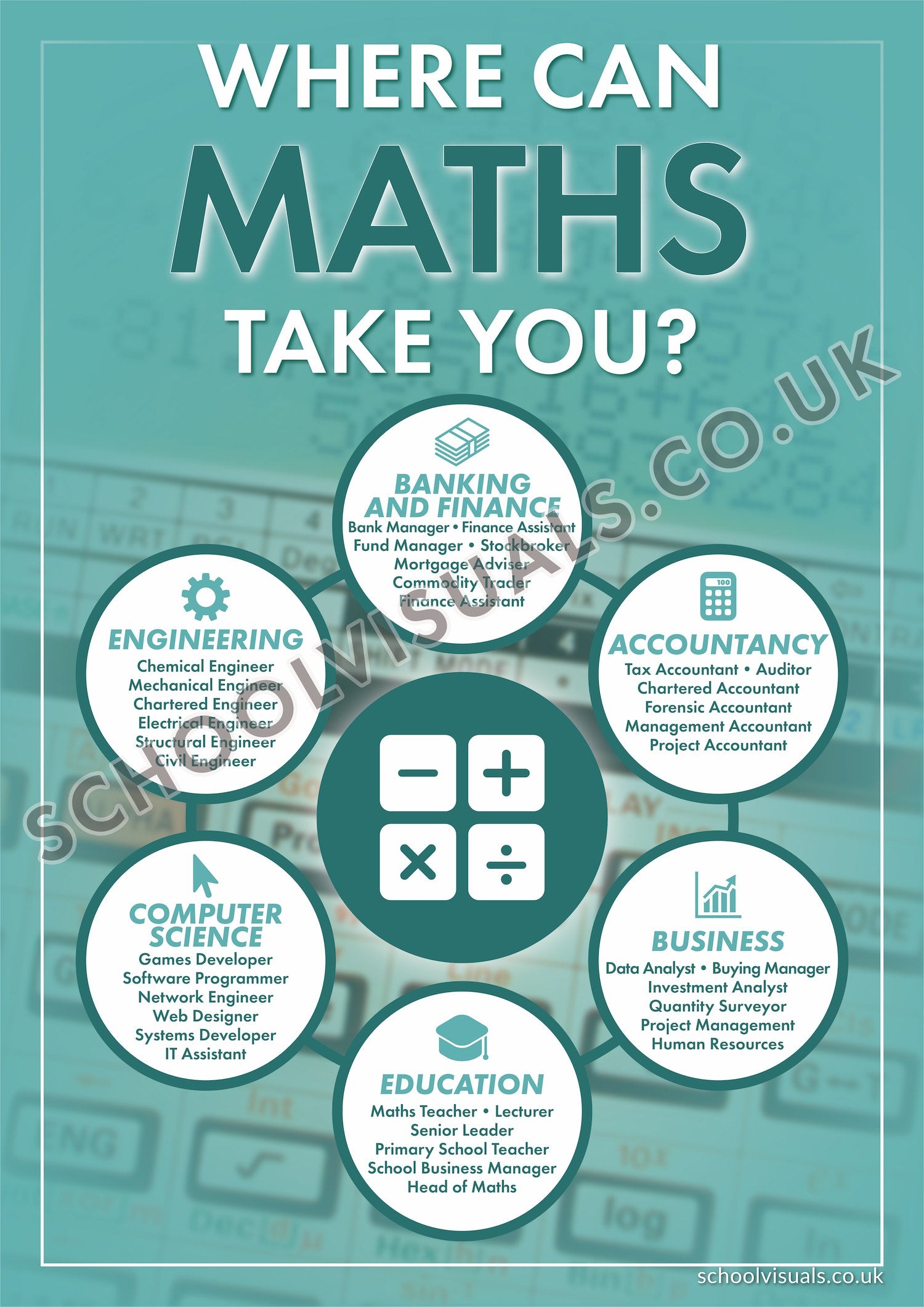 MATHS CAREER POSTER BOARD