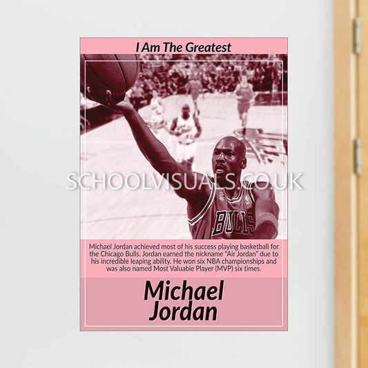 Michael Jordan "I Am The Greatest" Poster