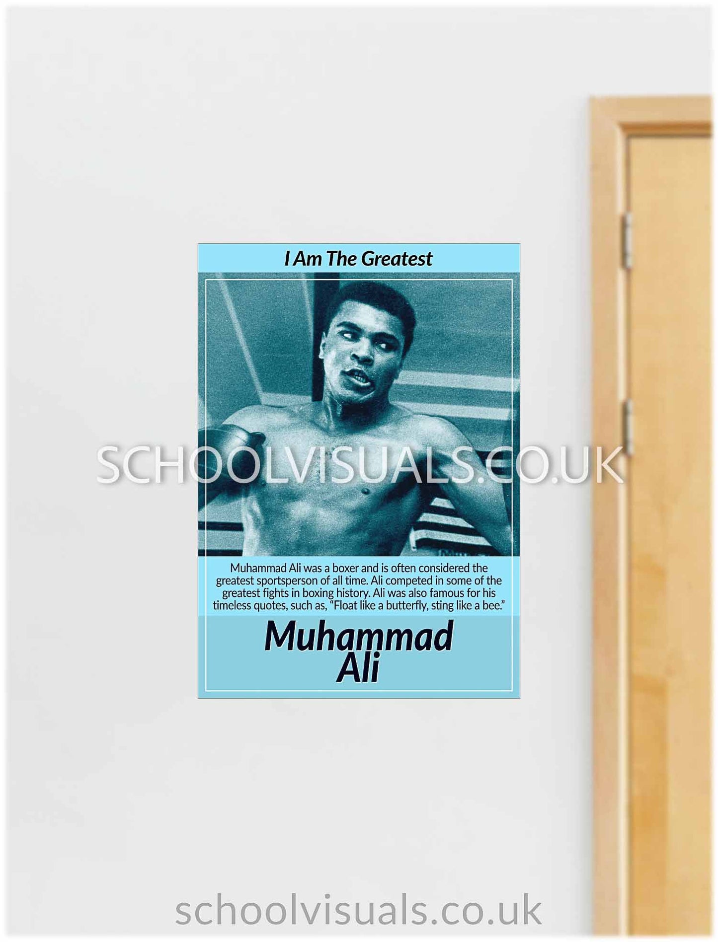 Muhammad Ali "I Am The Greatest" Poster